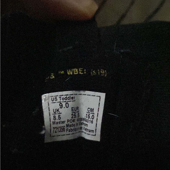 Harry Potter Toddler 9 Vans High Top Gryffindor - Picture 8 of 8